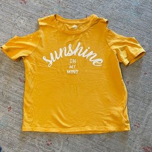 Old navy graphic sunshine tee t shirt large 10-12